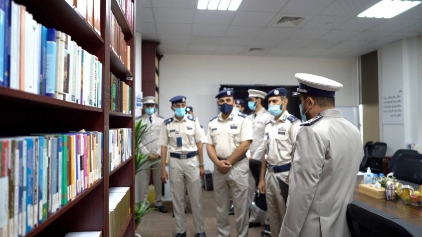 مكتبة قانونية في شرطة أبوظبي