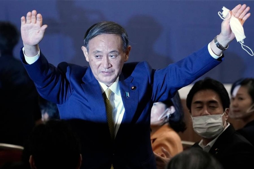 اليابان: سوغا يفوز في انتخابات الحزب الحاكم ويترقب مقعد رئاسة الوزراء
