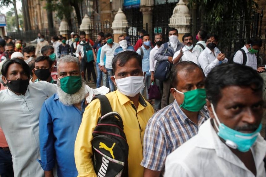عدد الإصابات بكورونا يتجاوز 5 ملايين في الهند.. والفيروس ينتشر بسرعة