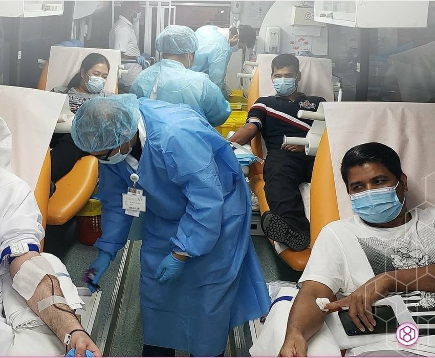 «صحة دبي» تواصل حملات التبرع بالدم لخدمة 57 مستشفى ومركزاً طبياً