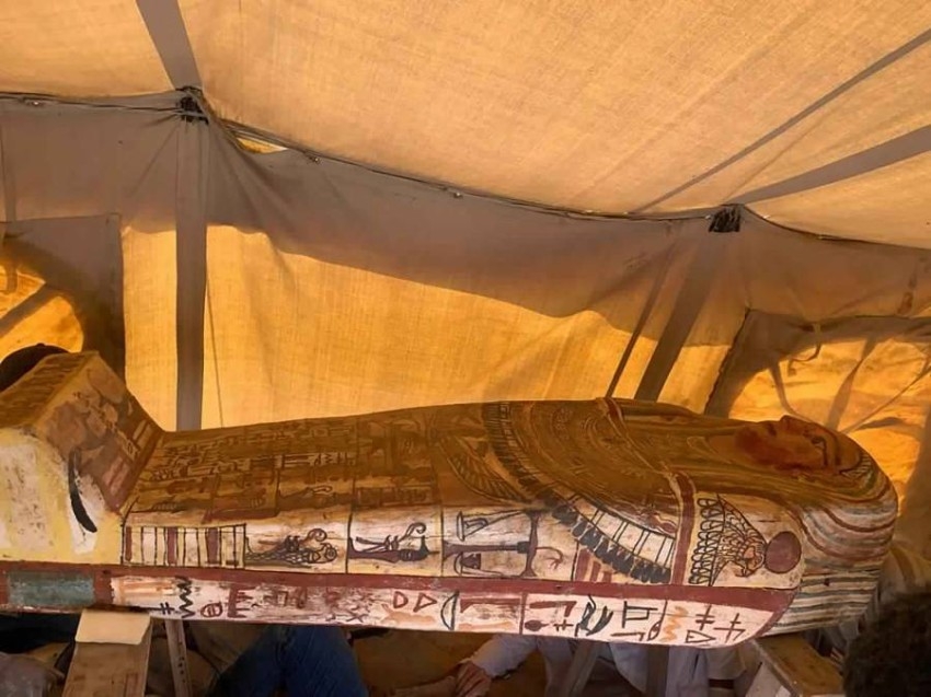 مصر: اكتشاف 27 تابوتاً ترجع إلى أكثر من 2500 عام
