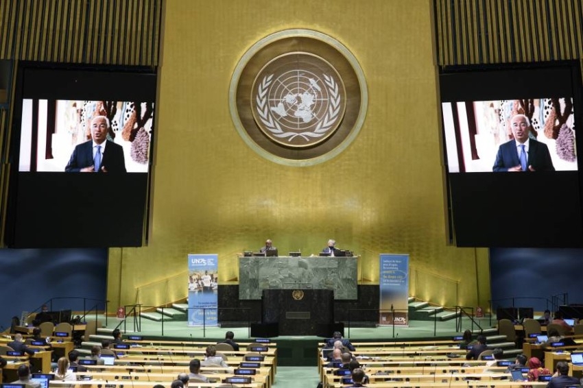 انطلاق أعمال الجمعية العامة للأمم المتحدة بخطاب مسجل للرئيسين الأمريكي والصيني