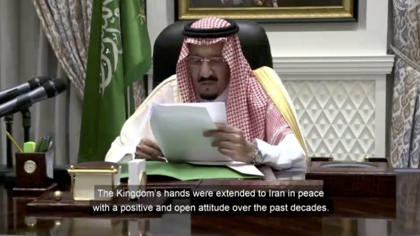 العاهل السعودي للأمم المتحدة: لن نتردد في الدفاع عن أنفسنا ولن نتخلى عن شعب اليمن