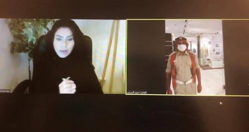 شرطة أبوظبي تستعرض موروثاتها التاريخية بلغة الإشارة