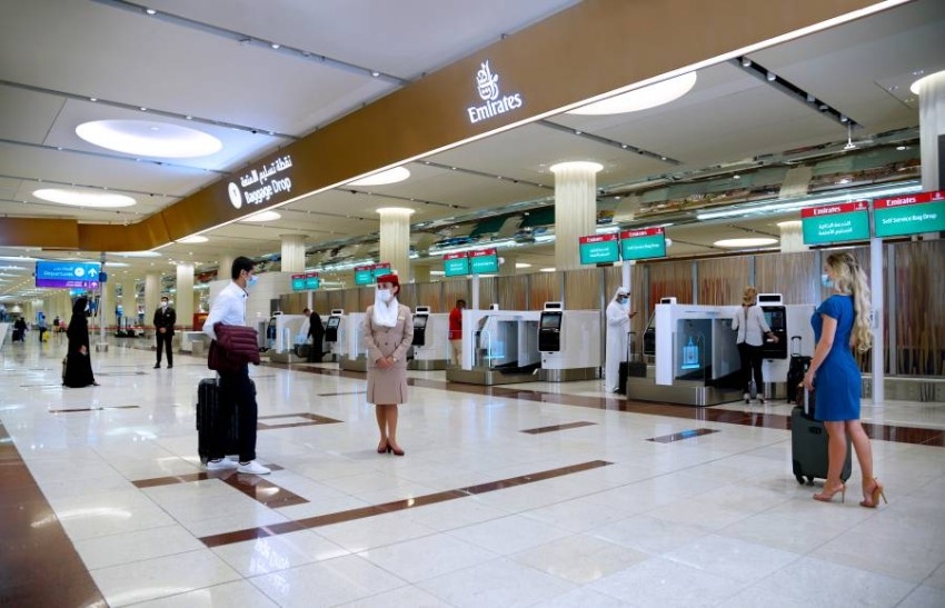 طيران الإمارات توفر لعملائها بدبي أكشاكاً لإنهاء إجراءات السفر ذاتياً