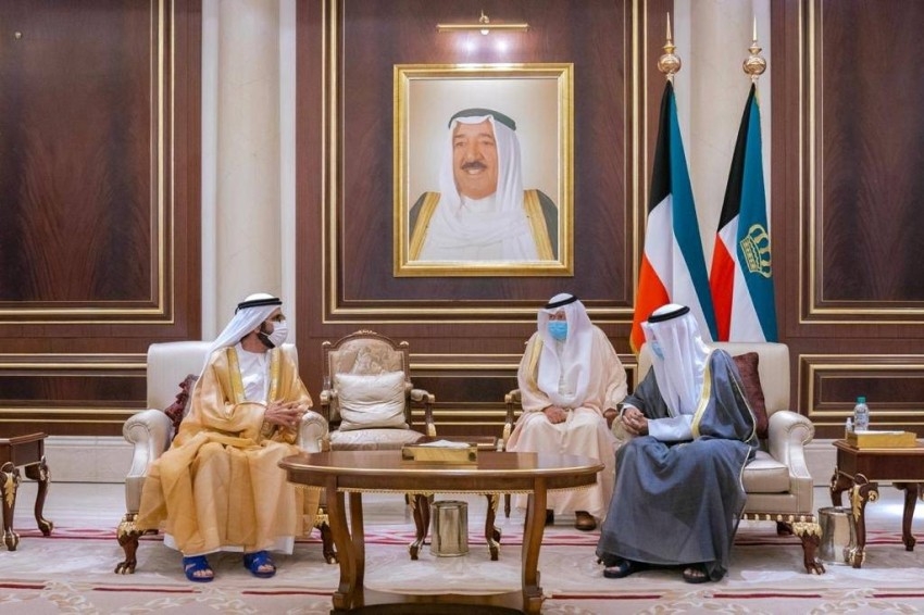 محمد بن راشد: الإمارات للكويت والكويت للإمارات