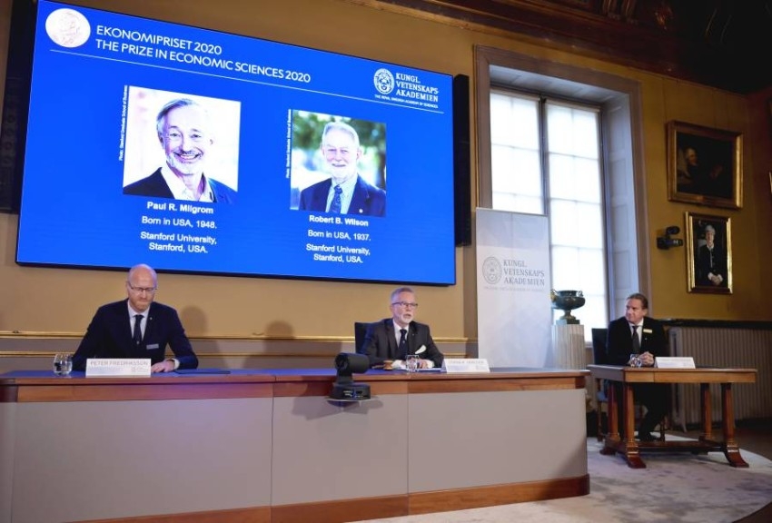 الأمريكيان باول ميلجروم وروبرت ويلسون يفوزان بجائزة نوبل للاقتصاد 2020