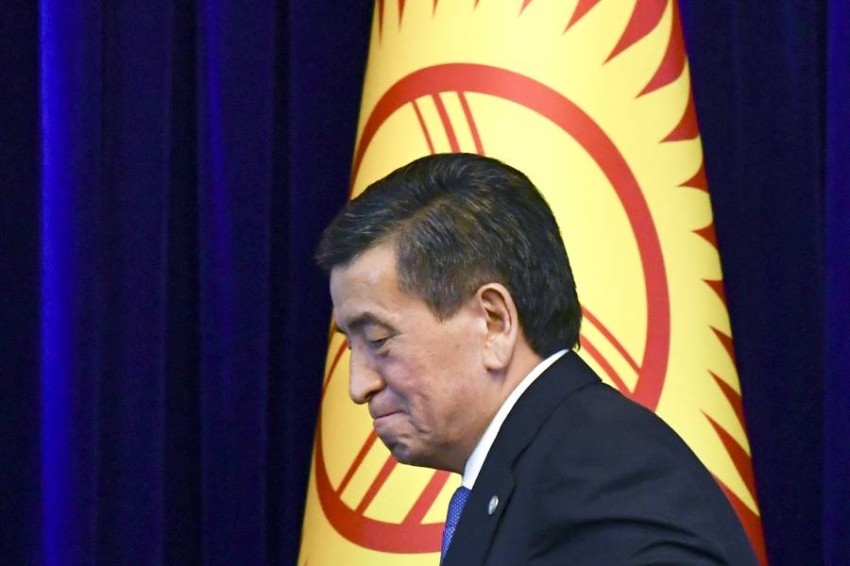 رئيس قيرغيزستان يعلن استقالته عقب احتجاجات حاشدة