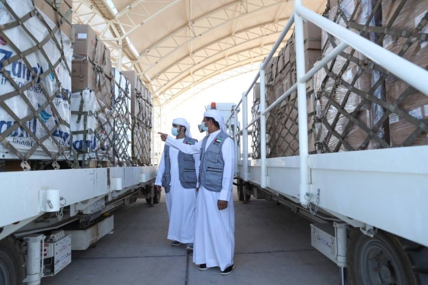 ‎الإمارات ترسل طائرة مساعدات طبية خامسة إلى كازاخستان لمكافحة «كوفيد-19»