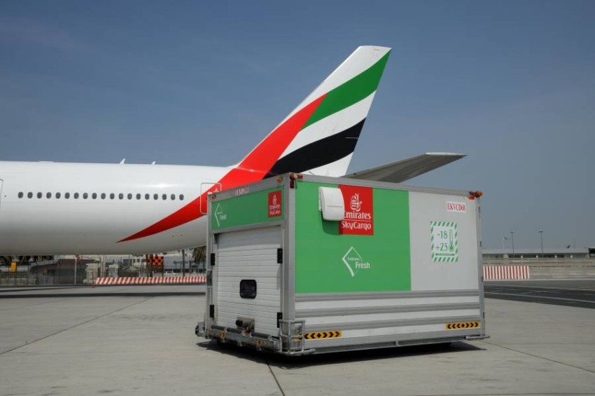 «الإمارات للشحن الجوي» تهيئ مركزاً مخصصاً لتخزين وتوزيع لقاح «كوفيد-19» عالمياً