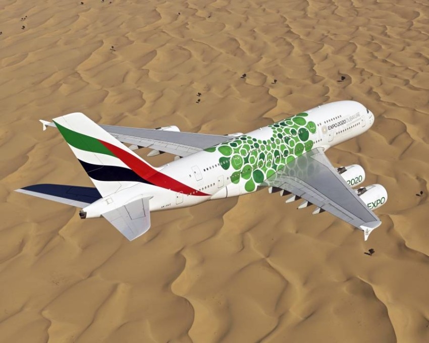 طيران الإمارات تشغل طائرة A380 وتعزز خدماتها على خط عمّان