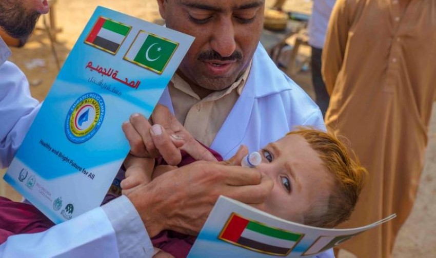 الإمارات.. 483 مليون جرعة تطعيم وصلت إلى 86 مليون طفل في باكستان