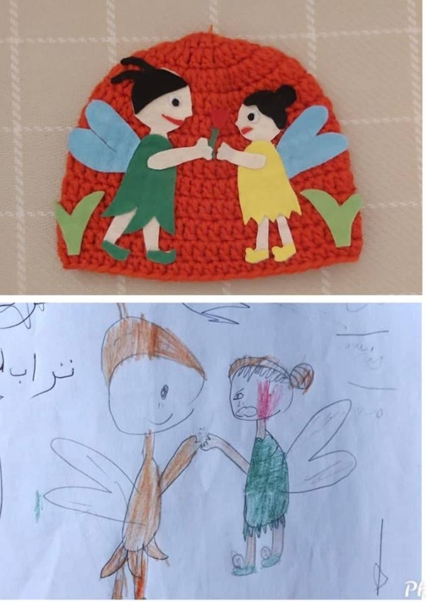 نهى الطنبولي.. مصرية تدعم الأطفال مرضى السرطان بـ«طواقي الكروشيه»