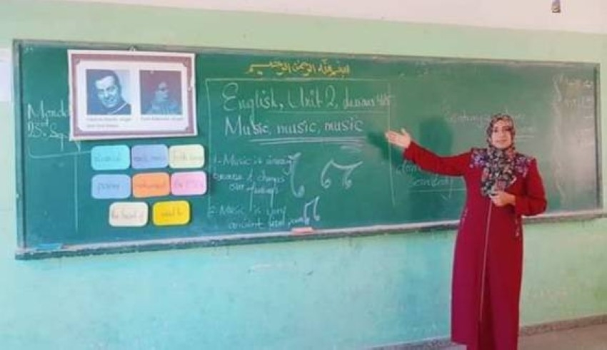 أسماء مصطفى.. فلسطينية تحوز جائزة «المعلم العالمي»