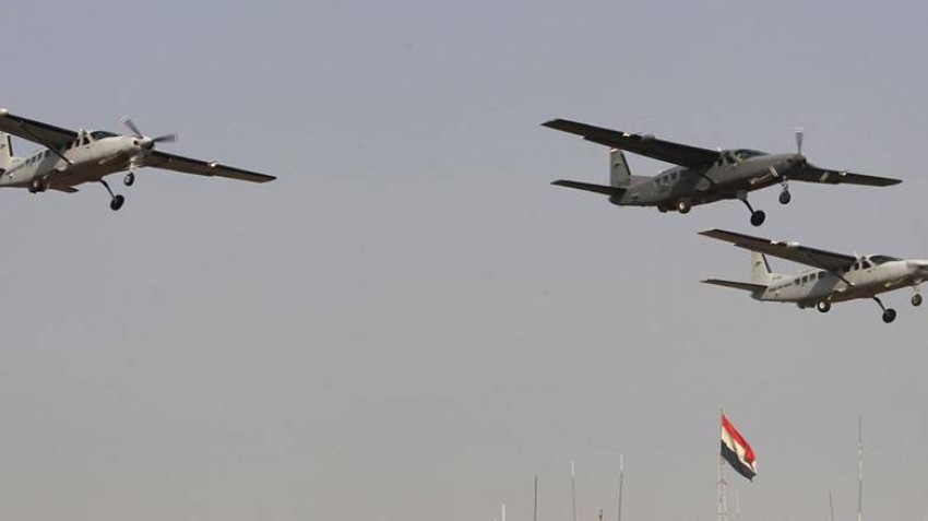 سقوط طائرة تدريب عسكرية عراقية ومصرع 2 من طياريها