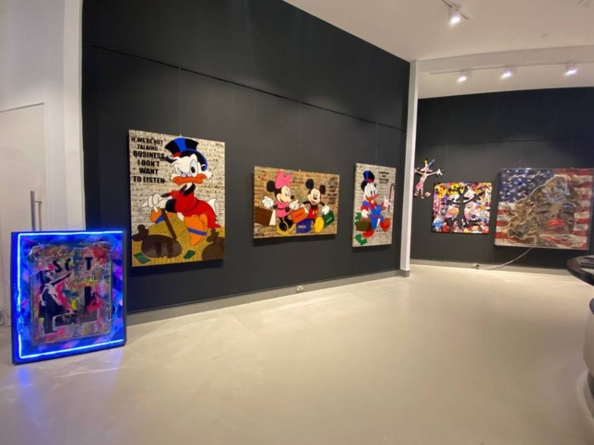 «سكونسي» يحتفي بفنون البوب البصرية والوسائط المتعددة في دبي