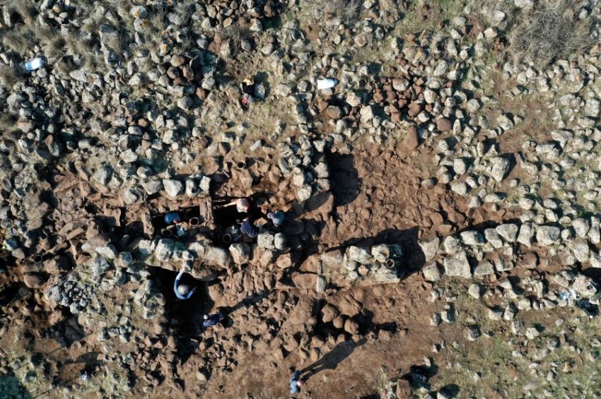 اكتشاف قلعة في مرتفعات الجولان تعود لـ3000 عام