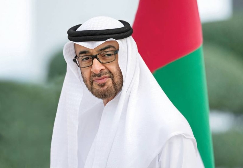 محمد بن زايد يهنئ سلطنة عمان باليوم الوطني الـ50