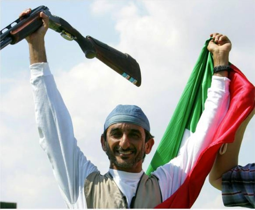 2004.. أحمد بن حشر يهدي الإمارات أول ميدالية أولمبية