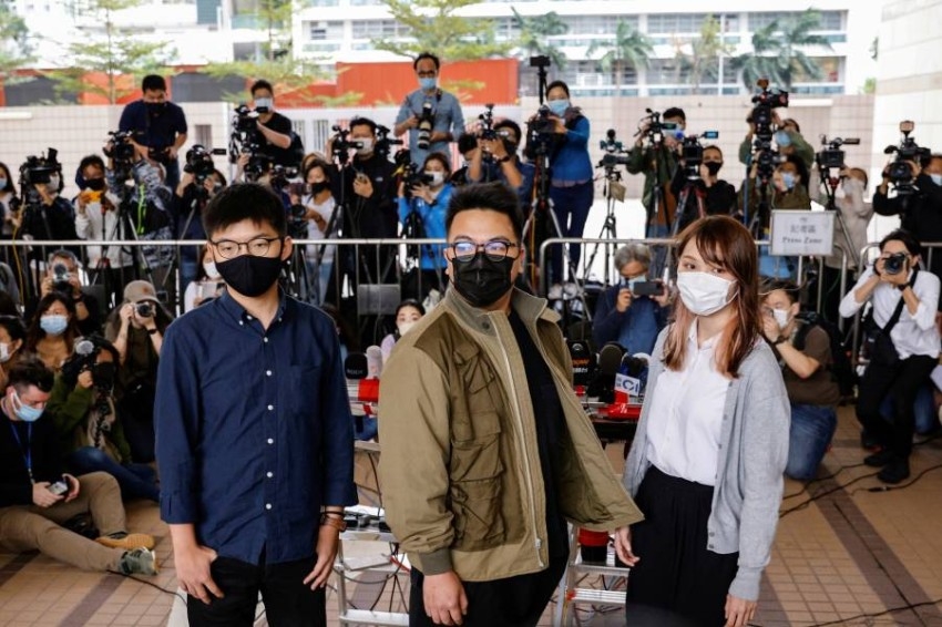 هونغ كونغ: الناشط جوشوا وونغ يقر بذنبه في التحريض على التظاهر