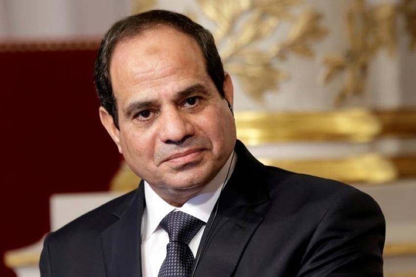السيسي يؤكد حرص مصر على التعاون العسكري مع العراق