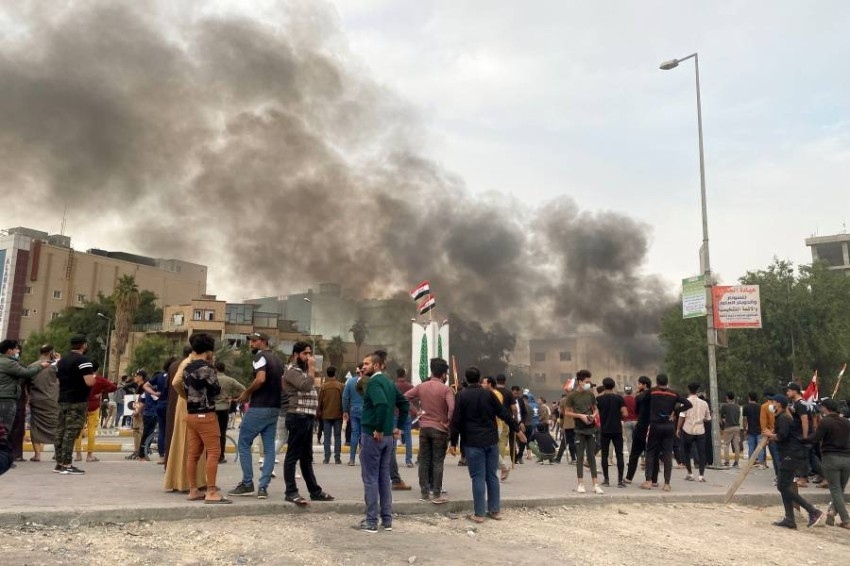 4 قتلى في العراق إثر صدامات بين معارضين للحكومة ومؤيدين للصدر