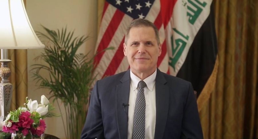 السفير الأمريكي في بغداد: نتطلع لعراق قوي ومزدهر