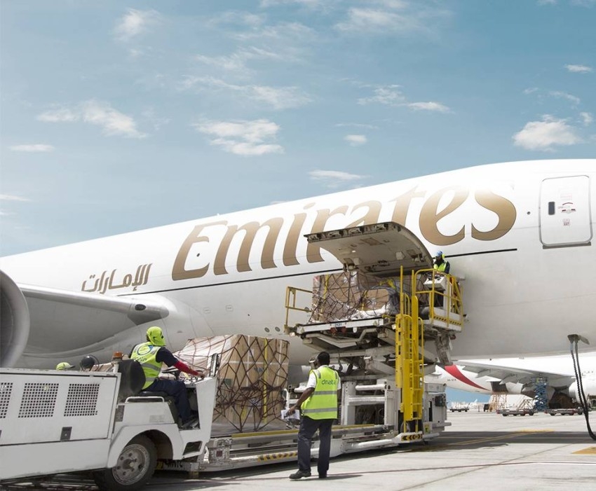 طيران الإمارات الأولى عالمياً في الشحن الجوي الدولي في 2019