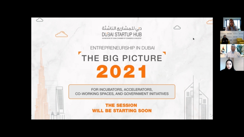 مجتمع رواد الأعمال في دبي يناقش مبادرات دعم الشركات الناشئة في 2021