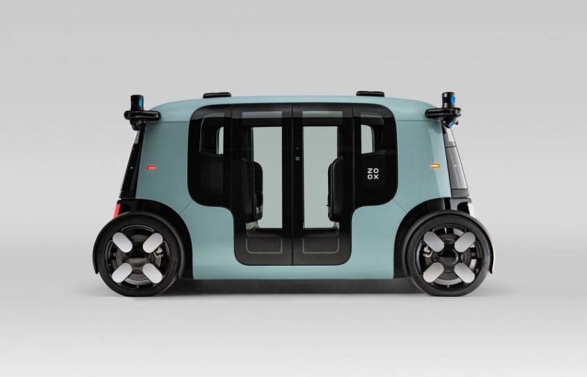 أمازون زوكس تكشف عن تاكسي روبوت ذاتي القيادة