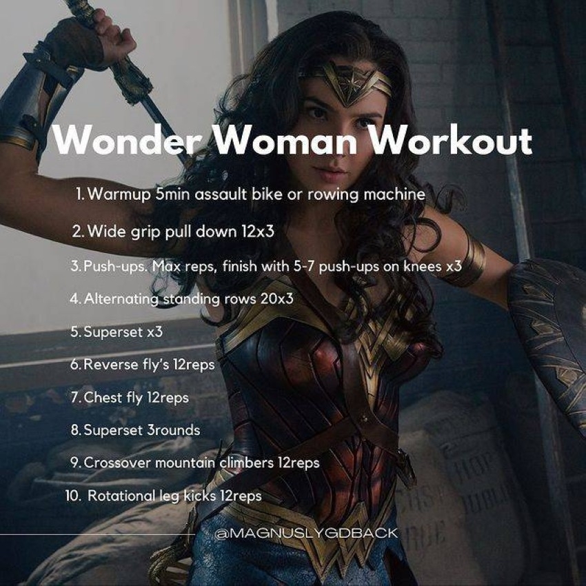 أسرار القوام المثالي لـ غال جادوت بطلة Wonder Woman 1984