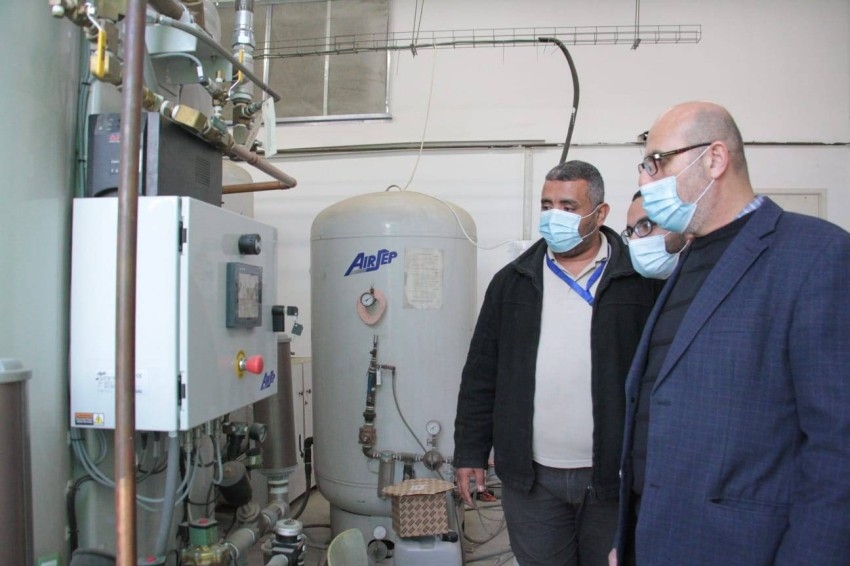 تعادل 5 محطات بالقطاع.. محطة إنتاج الأكسجين الإماراتية تبدأ عملها في غزة