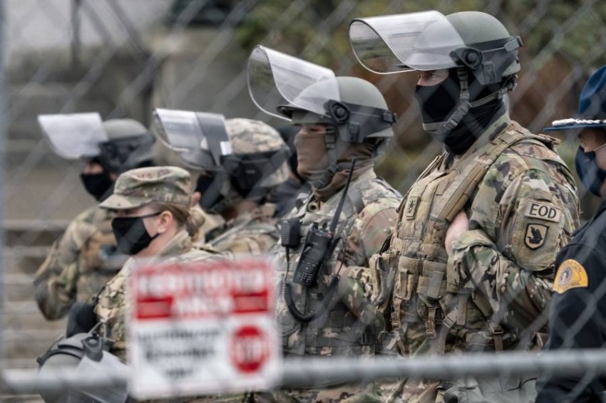 واشنطن.. مكتب التحقيقات الفيدرالي يتحقق من الجنود قبل مراسم التنصيب