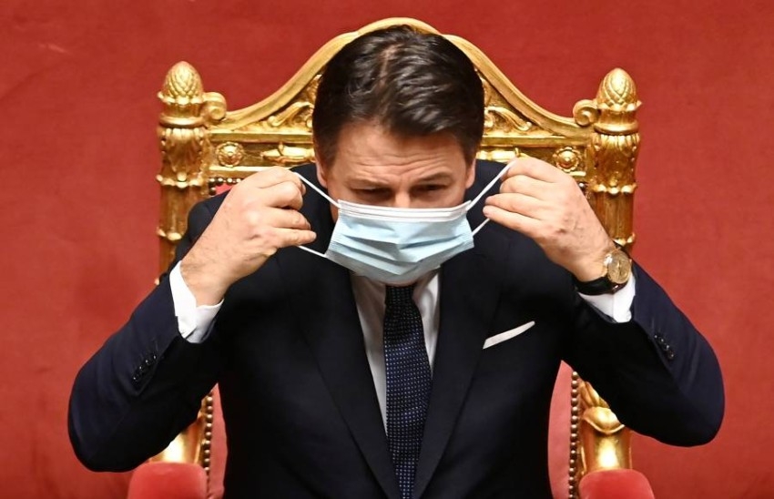 إيطاليا: كونتي يسعى للبقاء في السلطة خلال تصويت مجلس الشيوخ