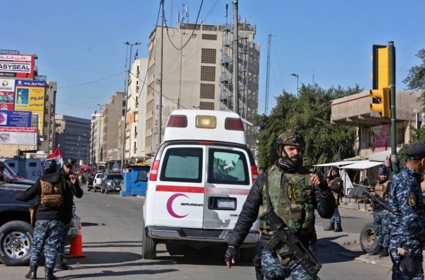 بغداد.. حصيلة جديدة بعدد ضحايا الانفجار الانتحاري