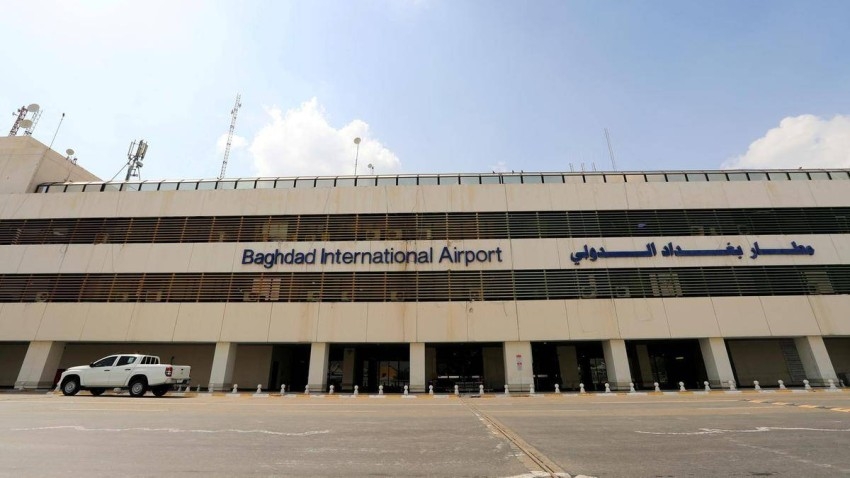 محيط مطار بغداد يتعرض لقصف صاروخي دون إصابات
