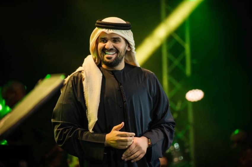 حسين الجسمي يغازل جمهور السعودية بـ«حي هالصوت»