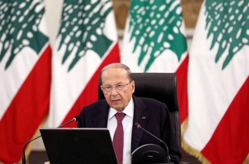 عون يؤكّد حرص لبنان على معاودة التفاوض لترسيم الحدود البحرية الجنوبية