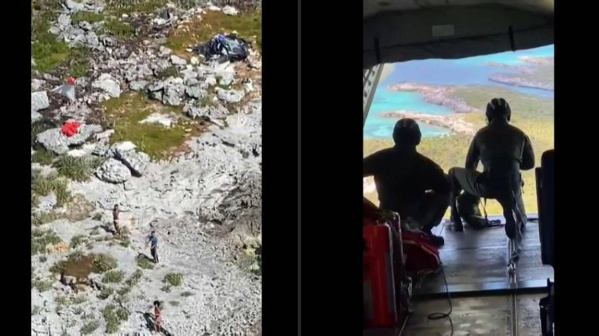 بالفيديو.. إنقاذ 3 كوبيين محاصرين في جزيرة مهجورة لـ33 يوماً
