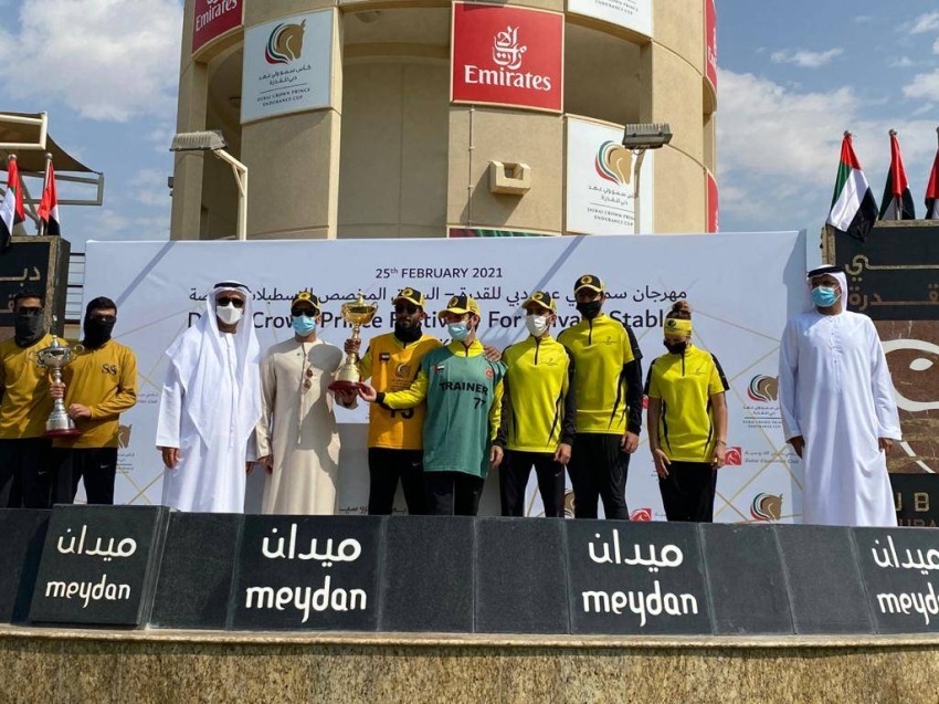 مهرجان ولي عهد دبي: أحمد الشحي يتوج بطلاً للإسطبلات الخاصة
