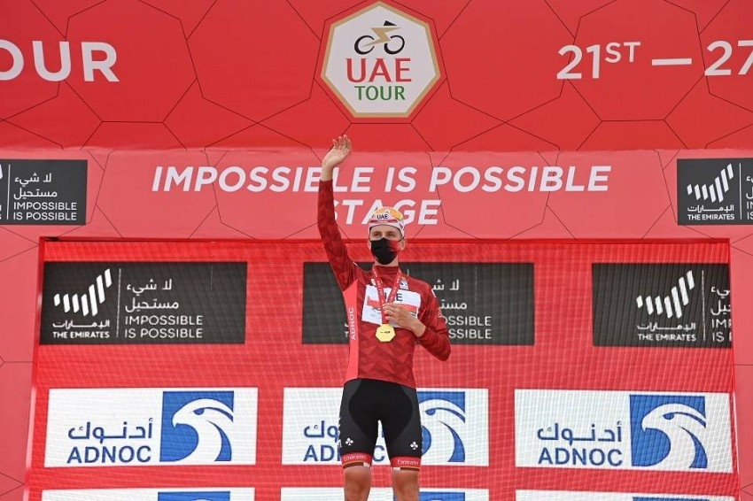 فينغارد بطل مرحلة «لا شيء مستحيل» لطواف الإمارات