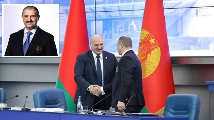 رئيس بيلاروسا يعين نجله رئيساً للجنة الأولمبية