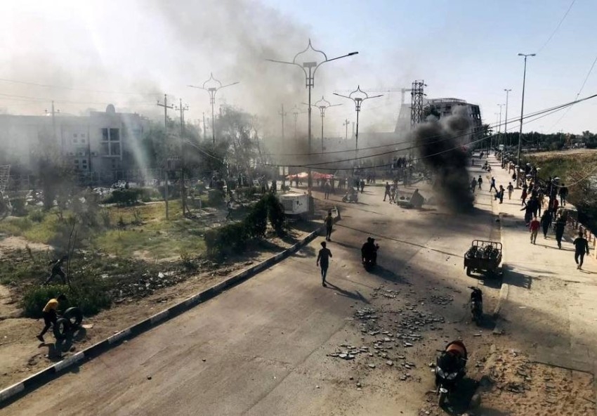 مقتل وإصابة 14 عسكرياً في انفجار سيارة مفخخة غربي العراق