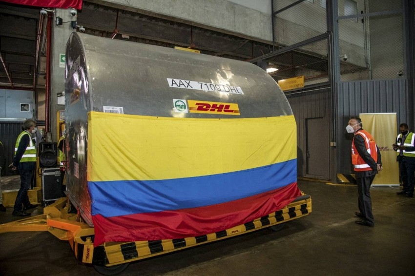 كولومبيا أول دولة أمريكية لاتينية تتلقّى لقاحات عبر آلية كوفاكس