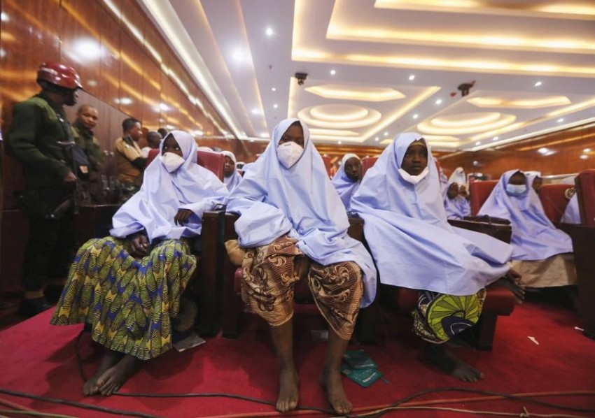 إطلاق سراح 279 تلميذة خُطفن في نيجيريا من قبل مسلحين