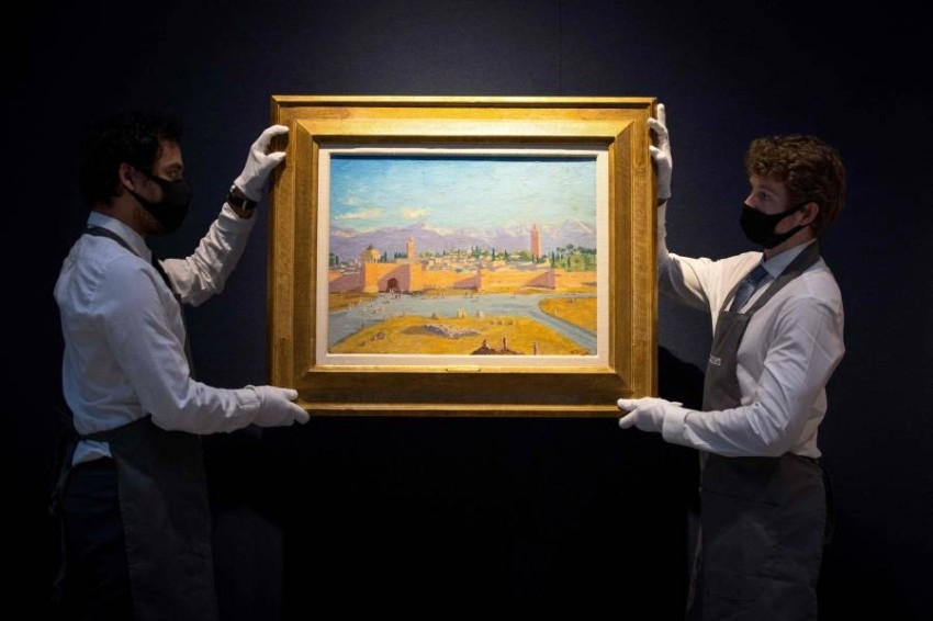 بيع لوحة مراكش لتشرشل بثمانية ملايين يورو