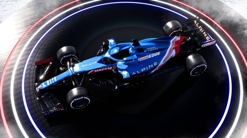 ألبين يكشف عن سيارته للموسم الجديد لفورمولا1