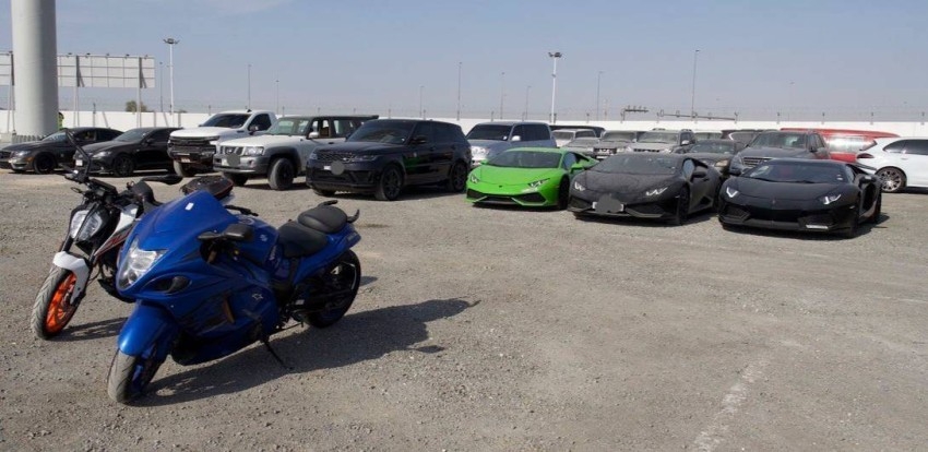شرطة دبي تحجز 456 مركبة ودراجة نارية سببت الضجيج والإزعاج