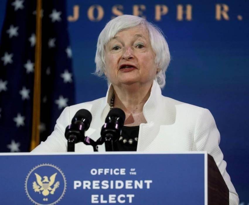 وزيرة الخزانة الأمريكية تستبعد حدوث «تضخم» بسبب حزم التحفيز الاقتصادي