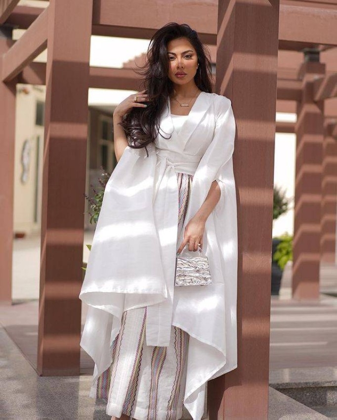 أجمل الجلابيات من مدونات الموضة الخليجيات لإطلالة مميزة في رمضان
